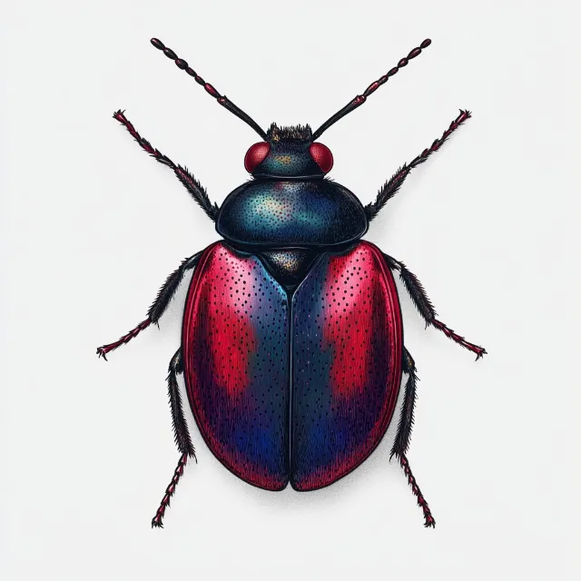 Insect, Red, Arthropod, Beetle, Close-up, Pest, Macro photography, Terrestrial animal, Leaf beetles, Jewel beetles, Ground beetle, True bugs, Parasitism, Dung beetle, Jewel bugs, Scarabs, Weevil, Balance, Flower chafers