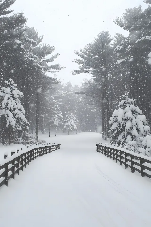 Snow, Winter, Branch, White, Wood, atmospheric phenomenon, Monochrome photography, Freezing, Twig, Trunk, Forest, Grey, Monochrome, Winter storm, Black and white, Frost, Spruce-fir forests, Precipitation, Fence, Woodland