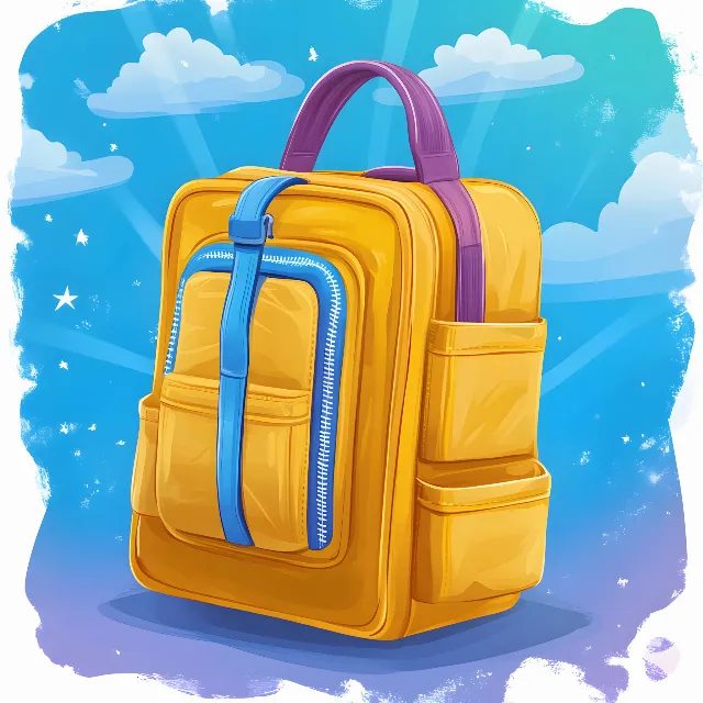 Baggage, Hand luggage, Bag, Clip art, Graphics, Animation, Backpack