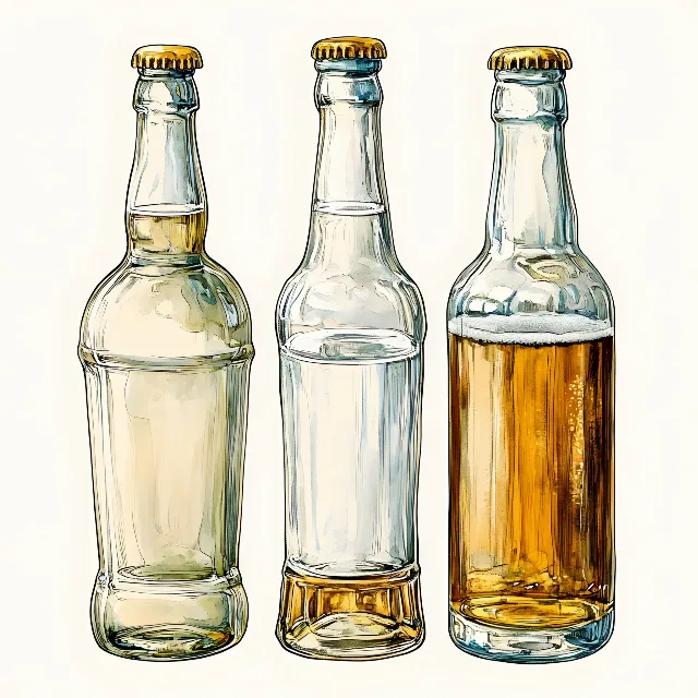 Bottle, Glass bottle, Liquid, Alcoholic drink, Barware, Alcohol, Drinkware, Beer bottle, Bottle cap, Liquor, Beer, Label