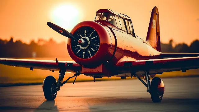 Tire, Wheel, Aircraft, Vehicle, Airplane, Aerospace manufacturer, Aviation, Propeller, Propeller, Automotive design, Sky, Monoplane, Aircraft engine, Propeller-driven aircraft, Tread, Wing, Jet aircraft, General aviation, Light aircraft, Aerospace engineering