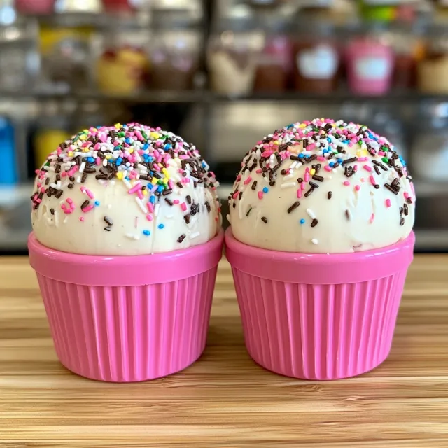 Food, Ingredient, Dessert, Baking Cup, Cupcake, Tableware, Pink, Dairy product, Baking, Sprinkles, Cake, Finger food, Nonpareils, Buttercream, Recipe, Icing, Cake decorating, Cream, Cake Decorating Supply, Muffin