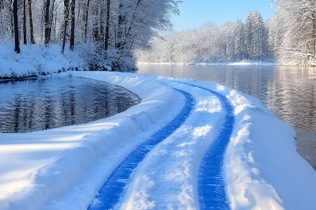 Blue, Snow, Winter, Branch, Frost, Freezing, Ice, Morning, Twig, Precipitation, Fir, Winter storm