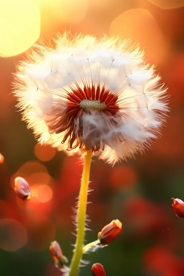 Flower, Yellow, Petal, Close-up, Orange, Macro photography, Dandelion, Pollen, Plant stem, Wildflower, Pedicel, Still life photography