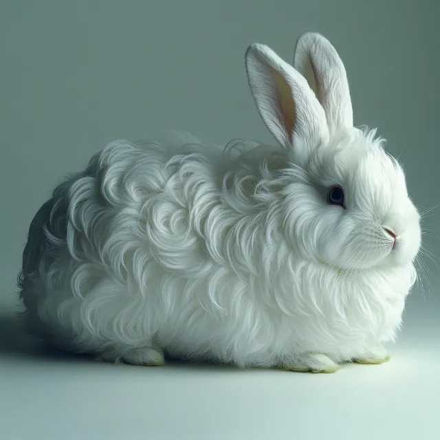 Rabbit, Leporids, Domestic rabbit, Ceramic, Animal Figure, Natural material, Porcelain