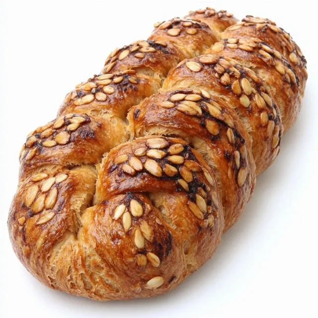 Food, Ingredient, Bread, Dessert, Nuts & seeds, Pastry, Finger food, Hefekranz, Baking, Seed, Recipe, Tsoureki, Gluten, Viennoiserie, Nut, Cooking, Bakery, Whole grain, Produce, Staple food