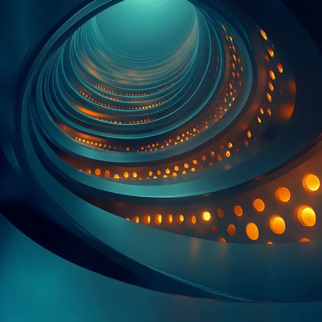 Blue, Spiral, Graphics, Graphic design, Design, Science, Fractal art, Vortex