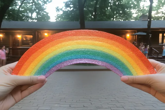 Rainbow, Pink, Meteorological phenomenon