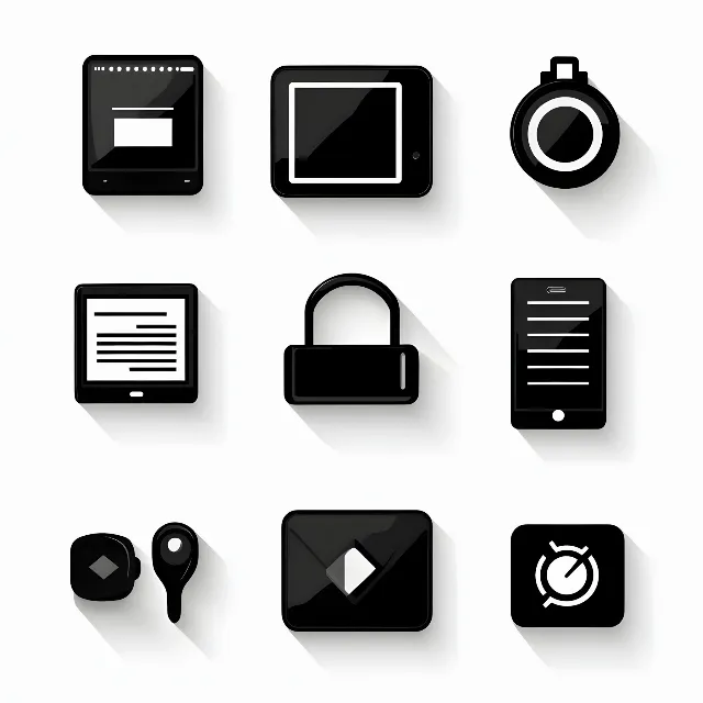 White, Graphics, Icon, Gadget, Electronics