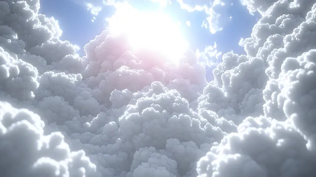 Cloud, Blue, Daytime, Cumulus, White, atmospheric phenomenon, Meteorological phenomenon, Sunlight