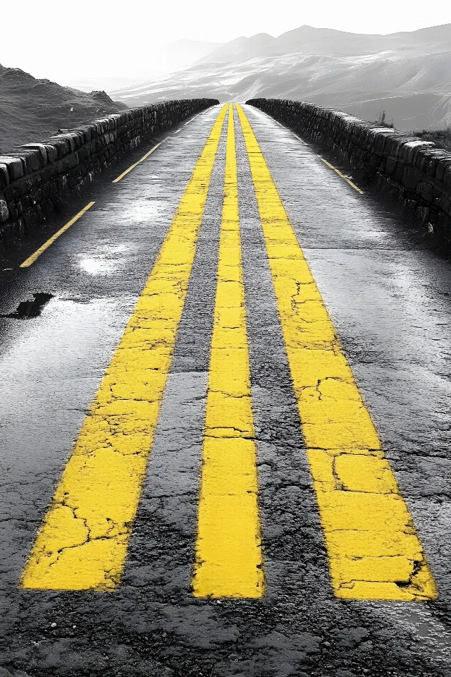 Yellow, Asphalt, Highway, Tar, Shadow, Controlled-access highway