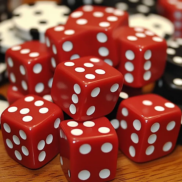 Red, Indoor games and sports, Dice, Dice game, Game, Close-up, Tabletop game, Toy, Gambling