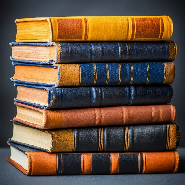 Book, Publication, Book cover, Wood stain, Collection, Varnish, Leather, Science