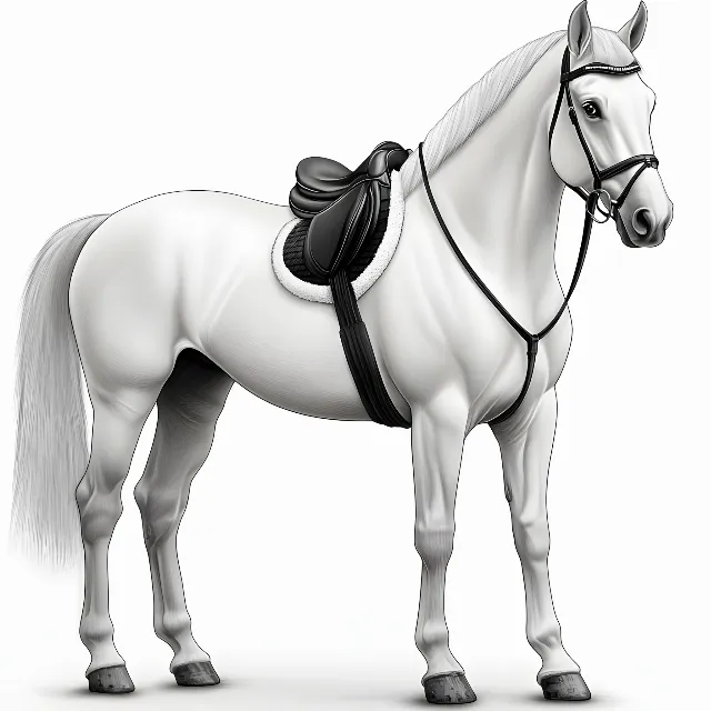 Horse, Horse tack, Bridle, Horse Supplies, Rein, Line art, Mare, Working animal, Saddle, Clip art, Mane, Stallion, Pet Supply, Animation, Livestock, Bit, English riding, Animal sports