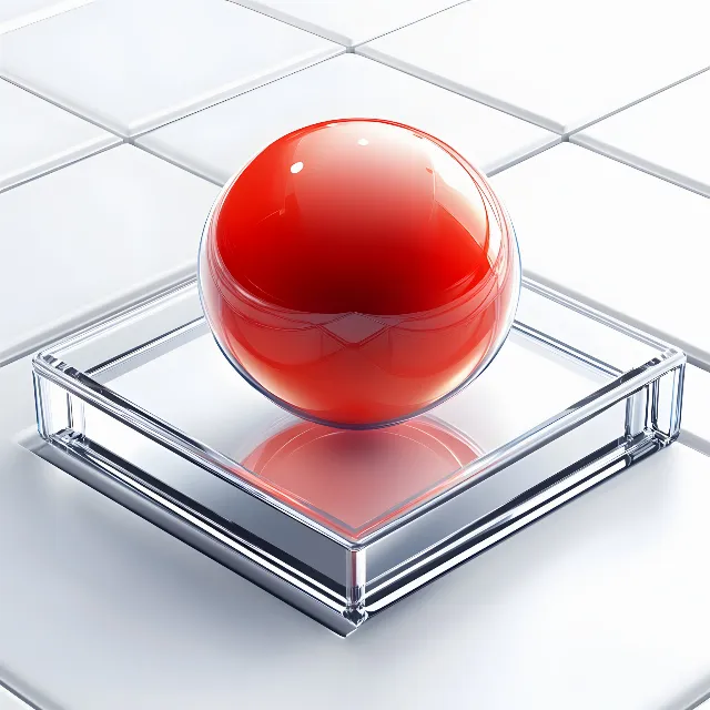 Red, Sphere, Silver, Glass, Plastic, Executive toy, Science, Balance